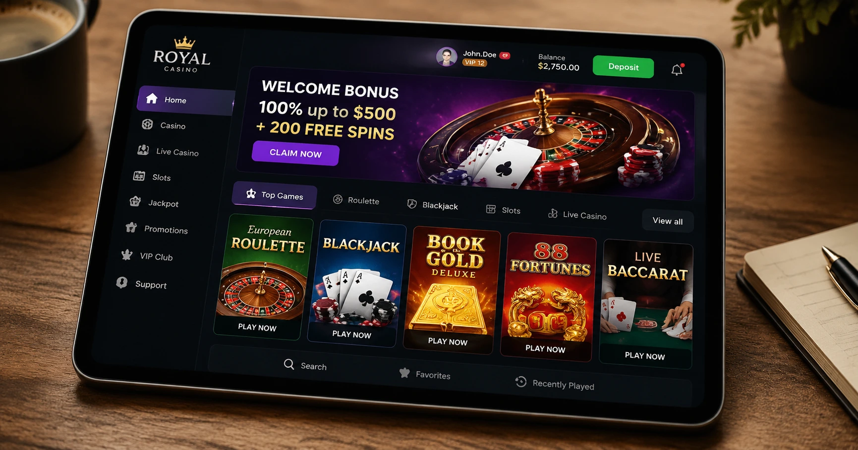 Trải nghiệm royal vegas mobile casino trên mọi thiết bị - image 2 Trải nghiệm royal vegas mobile casino trên mọi thiết bị - image 2