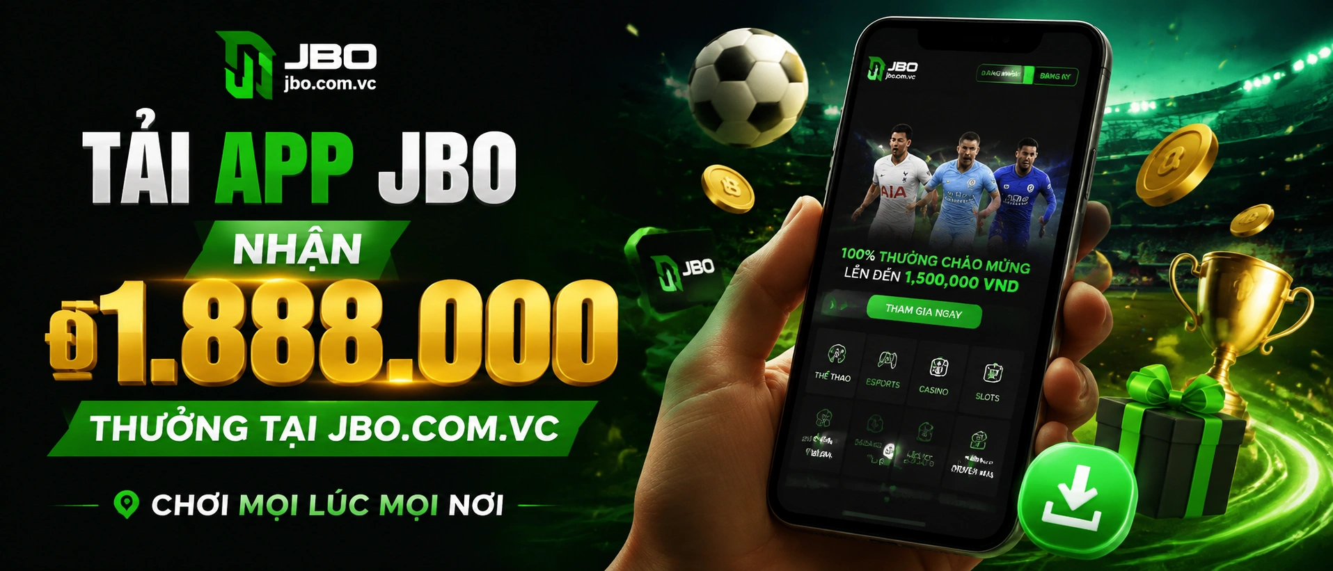 JBO Việt Nam banner